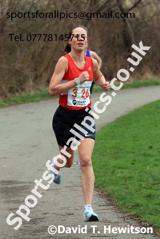 Senior Women, Veteran Women (Over-35) and Veteran Men 2024 NECAA Road Relays Champs., Hetton Lyons Country Park, Hetton le Hole, County Durham. Photo: David T. Hewitson/Sports for All Pics